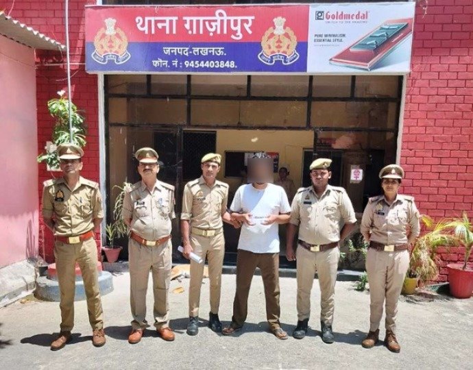 लखनऊ में 25 हजार का इनामी चेन स्नैचर गिरफ्तार: सलमान खान को धमकी देने वाला हिस्ट्रीशीटर शेरा खान दबोचा गया