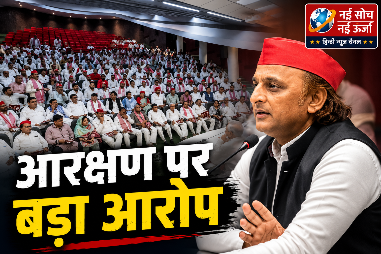पीडीए आरक्षण में घोटाले का आरोप, अखिलेश यादव का भाजपा पर हमला