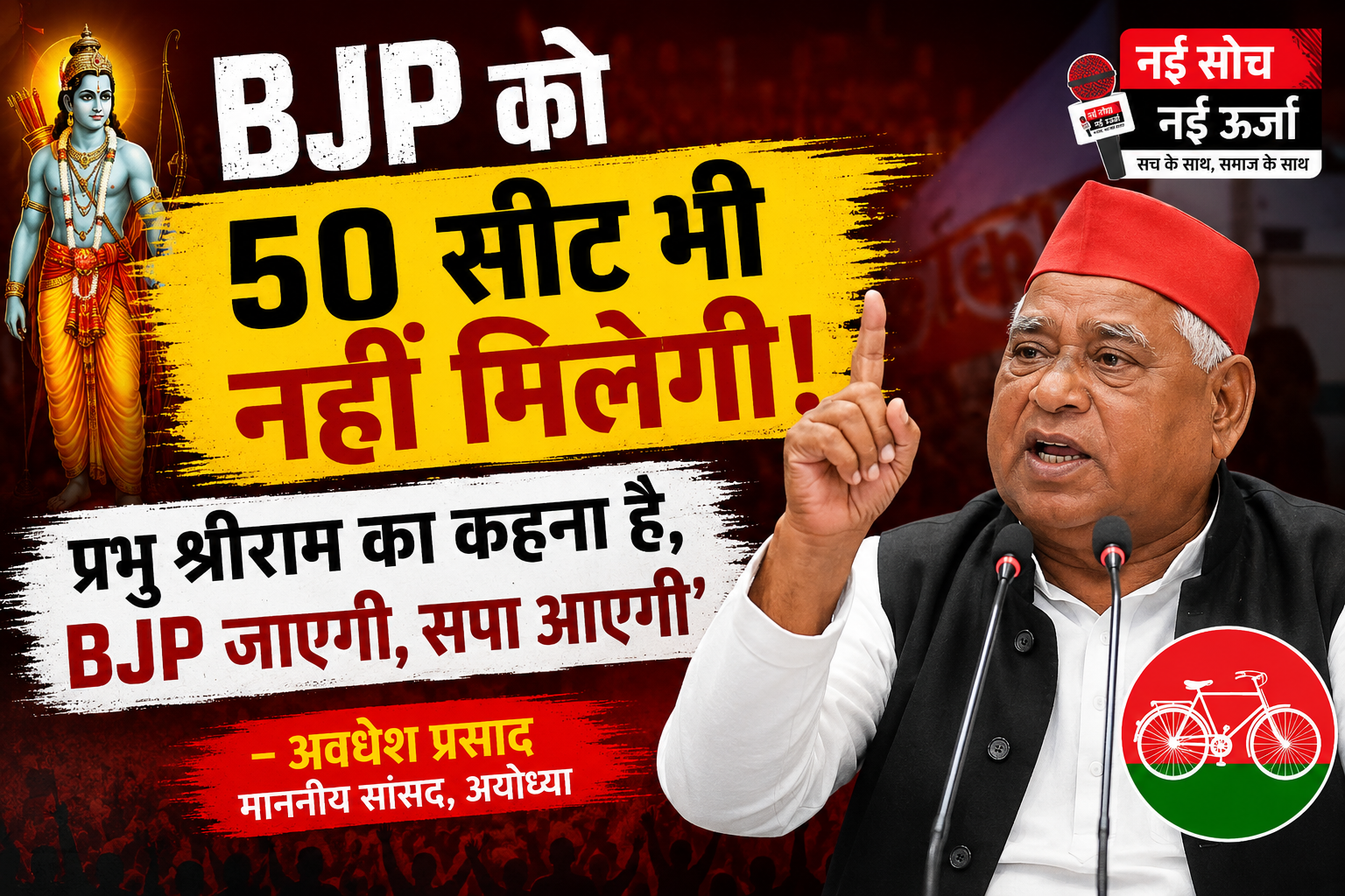 awadhesh-prasad-big-statement-bjp-50-seats-up-election-2027