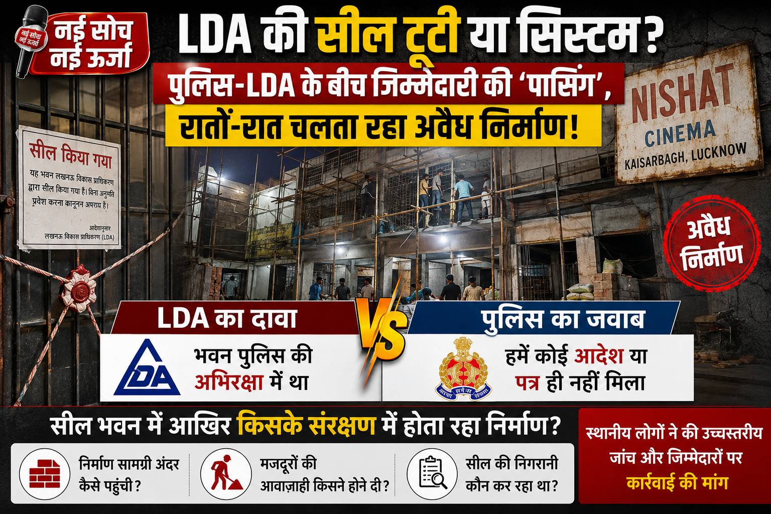 lda-sealed-nishat-cinema-illegal-construction-lucknow