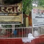 lucknow-university-fee-hike-protest-day-48-students-continue-agitation-in-rain