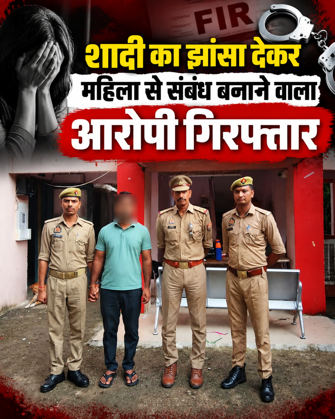 lucknow-manaknagar-marriage-promise-arrest