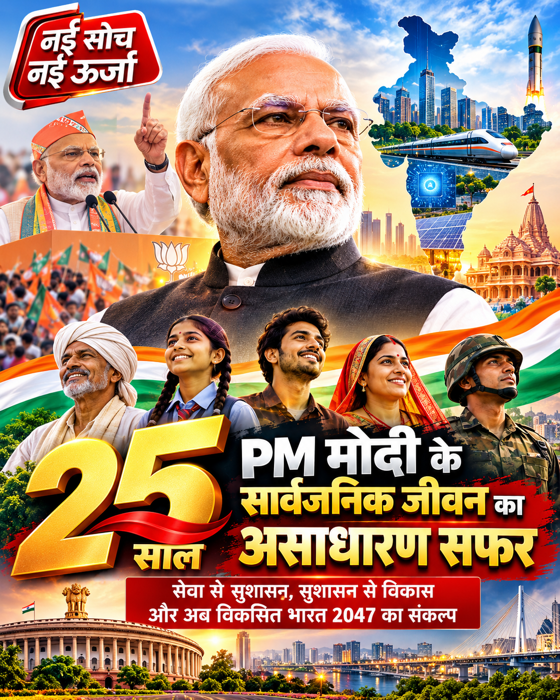 pm-modi-25-years-public-life